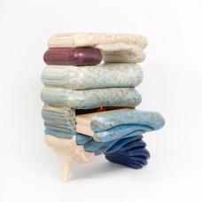 The Nerikomi dresser is our most ambitious piece to date. It is a five drawer dresser made from over 400 pounds of scrap plywood. This piece will debut at Objects:USA 2024  an American design triennial hosted by R&amp;amp;Company in NYC.