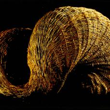 S-shaped Woven willow basket