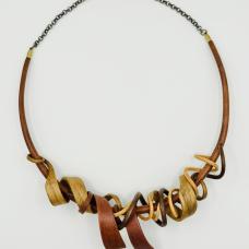 Steam-bent Cherry  Walnut  Sassafras  Maple  brass chain