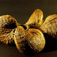 one ungulating woven willow basket